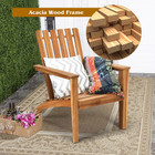 Acacia Wood Adirondack Chair product image