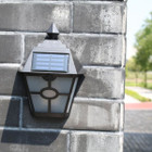 LED Solar Retro Wall Sconce Light Lamp (2-Pack) product image