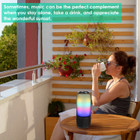 iMounTEK® Wireless Lighted Portable Speaker with Color-Changing Light product image