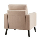 Modern Tufted Fabric Accent Chair product image