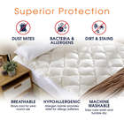 Fitted Bamboo Fabric Mattress Topper By Cheer Collection product image