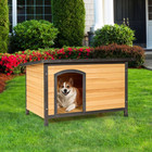 Weather-Resistant Wooden Pet Log Cabin product image