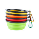 PetLuv™ 4-Piece Silicone Collapsible Pet Bowls product image