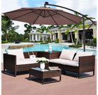 10' Hanging Solar LED Patio Sun Shade Umbrella product image