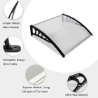 3.3' x 3.1' Bracket Door & Window Awning product image