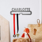 Personalized Steel Medal and Ribbon Display product image