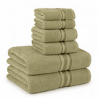  6-Piece Ringspun Cotton Towel Set product image