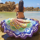 Lotus Flower Mandala Throw Blanket product image