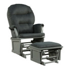 Cushioned Rocking Glider Chair & Ottoman Set product image