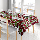 Printed Waterproof Stain-Resistant Flannel-Back Tablecloth (2-Pack) product image