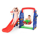 Toddler 3-in-1 Swing Set with Slide and Hoop product image