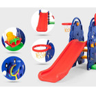 Toddler 3-in-1 Swing Set with Slide and Hoop product image