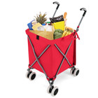 Folding Shopping and Utility Cart, Water-Resistant Heavy-Duty Canvas with Cover product image