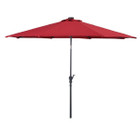 10-Foot Solar LED Tilt Patio Umbrella with Crank product image