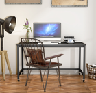 Wood Top Metal Frame Rolling Laptop Computer Desk  product image