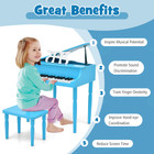 Kids' Wooden 30-Key Classic Baby Grand Piano product image