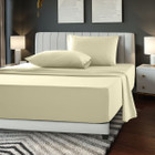 Brushed Microfiber Striped Bed Sheet Set product image