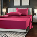 Brushed Microfiber Striped Bed Sheet Set product image