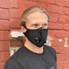 Performance Sports Face Mask with Activated Carbon Filter and Breathing Valves product image