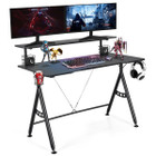 Y-Shaped Gaming Desk with Phone Slot and Cup Holder product image