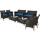 Rattan Outdoor Patio Furniture Set (4- or 8-Pieces) product image