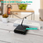 PowerMaster™ 10,000mAh Portable Power Bank with Built-in Cables product image