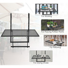 Adjustable Hanging Balcony Railing Table product image