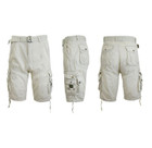 Men's Distressed Vintage Belted Cargo Utility Shorts product image