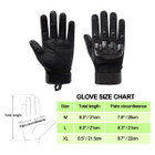 Tactical Gloves for Outdoor Sports with Touchscreen Fingertip Compatibility product image
