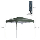 10' x 10' Pop-up Canopy Tent with Wheeled Carrying Bag and 4 Sand Bags product image