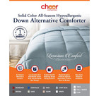 Cheer Collection Luxurious Down Alternative Colored Comforter product image