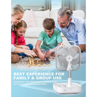 Rechargeable Height Adjustable Folding Desk Fan product image