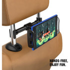 Universal Backseat Car Mount Adjustable Phone and Tablet Holder (1- or 2-Pack) product image