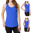 Women's Seamless Cotton Ribbed Basic Stretch Tank Top (6- or 12-Pack) product image
