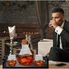 Italian Crafted Glass Decanter & Whisky Glasses Set product image