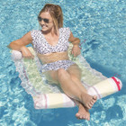 3-in-1 Inflatable Hammock, Chair, Saddle Pool Float Lounger with Air Pump product image