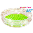 Kids' 45-Inch Inflatable Transparent Glitter Kiddie Pool product image