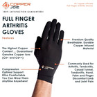 Copper Joe® Copper-Infused Full-Finger Compression Arthritis Gloves (1-Pair) product image