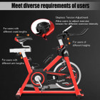 Indoor Stationary Fitness Cycling Bike with Electronic Display product image