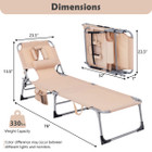 Outdoor Beach Lounge Chair product image