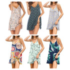 Women's Classic Adjustable Printed Chamise Night Gown (3-Pack) product image