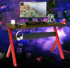 Red and Black Gaming Computer Desk product image