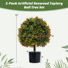 Artificial Boxwood Topiary Ball Tree (2-Pack) product image