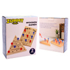 Zummy™ Tic-Tac-Toe and Peg Game Mini Wooden Toys product image