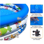 Bestway® 49 x 10-Inch Inflatable 'Ocean Life' Kiddie Pool product image