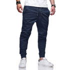Men's 100% Cotton Solid Twill Chino Joggers product image