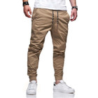 Men's 100% Cotton Solid Twill Chino Joggers product image