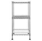 Steel Wire 3-Tier Shelving Tower product image