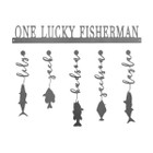 Personalized Steel Fish Wall Sign product image