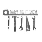 Personalized 'No One Else Measures up to Dad' Metal Wall Sign product image